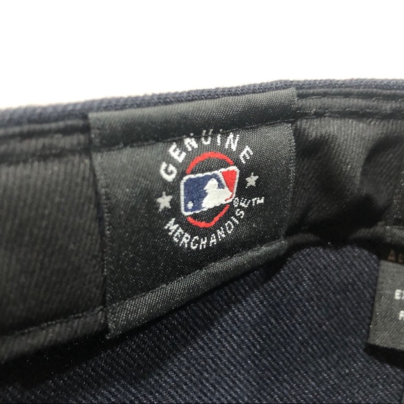 New Era, 59Fifty Fitted Hat, Boston Red Sox, Navy Blue - Picture 9 of 11